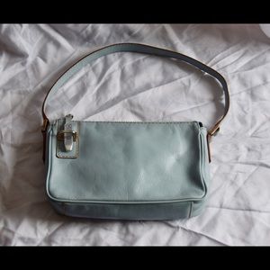Baby Blue Michael Kors clutch